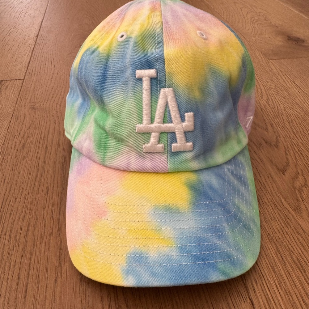 LA Dodgers Official MLB ‘47 hat in Pastel Tie-dye